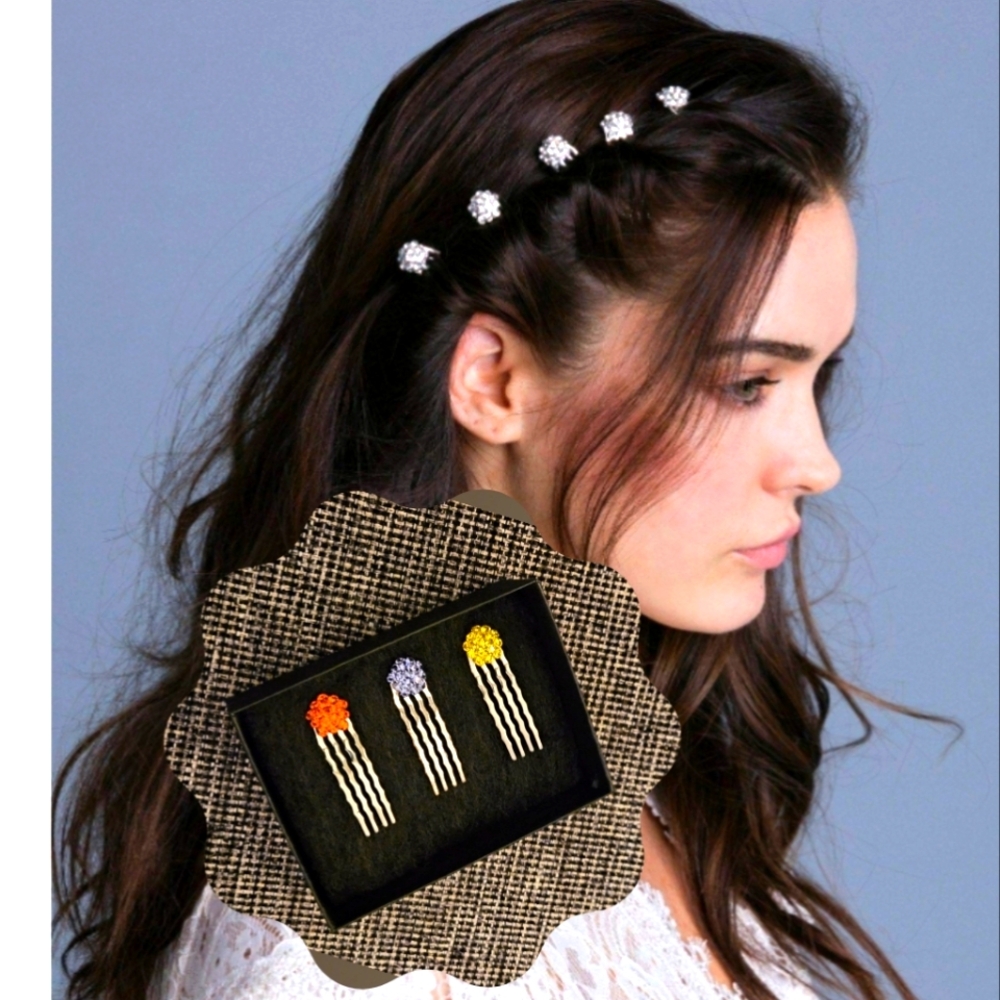 SOHO CRYSTAL Mini Hair Comb